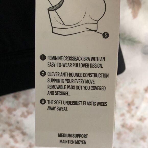 Adidas x Peloton Digi Motion Heat Ready Believe this Bra Size 1X NWT Bla… - Picture 4 of 5